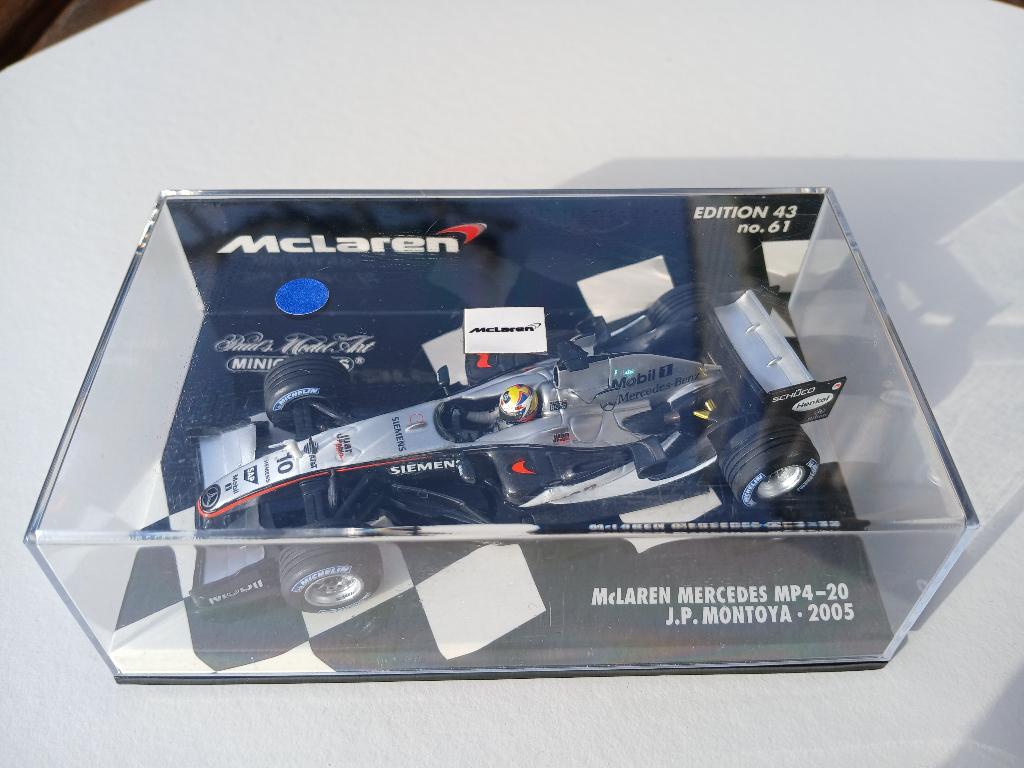 Mercedes MC. Laren MP4/20 2005 1/43 Mini Champs, Ophalen of Verzenden, Zo goed als nieuw, Auto, MiniChamps