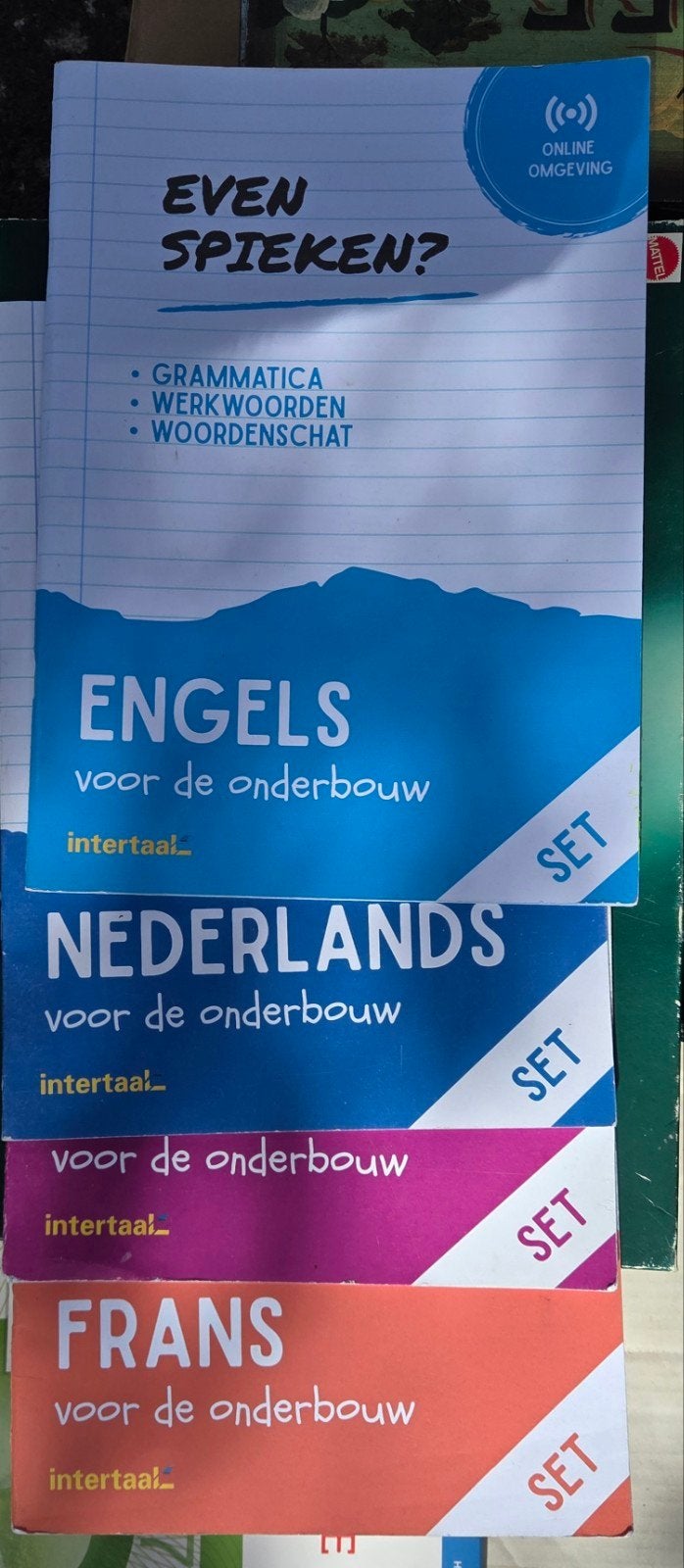 Even Spieken? Engels, Nederlands, Frans voor onderbouw, Boeken, Ophalen of Verzenden, Zo goed als nieuw, Overige niveaus, Engels
