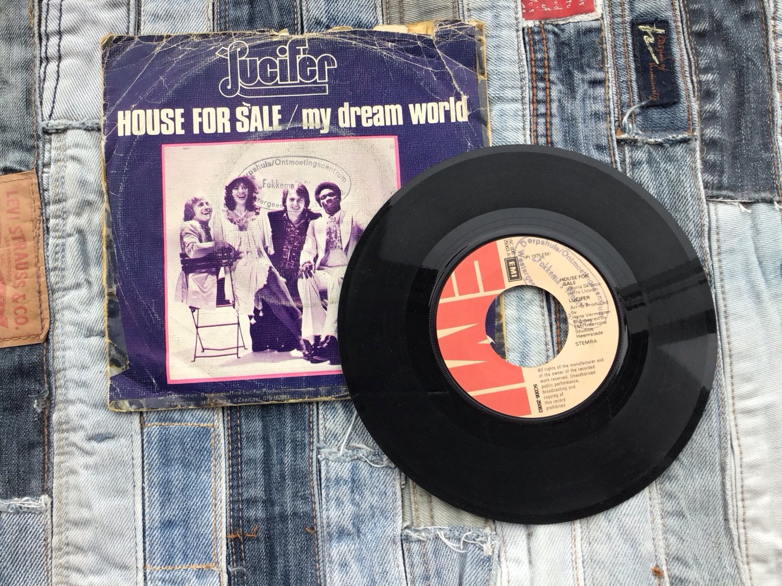 Lucifer - House For Sale / My Dream World 7 inch vinyl, Cd's en Dvd's, Gebruikt, 7 inch, Pop, EP