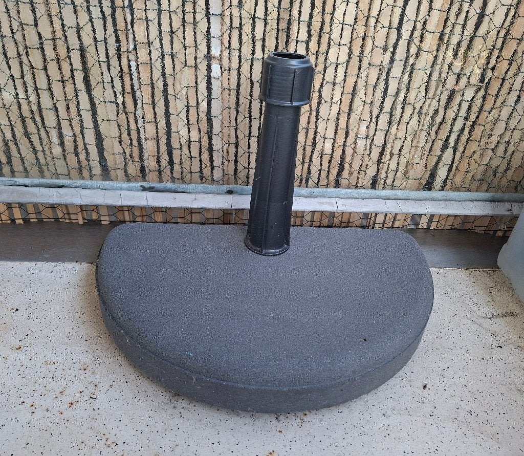 Parasol voor op balkon, met voet, Tuin en Terras, Parasols, Ophalen, Kantelbaar, Nieuw, 1 tot 2 meter