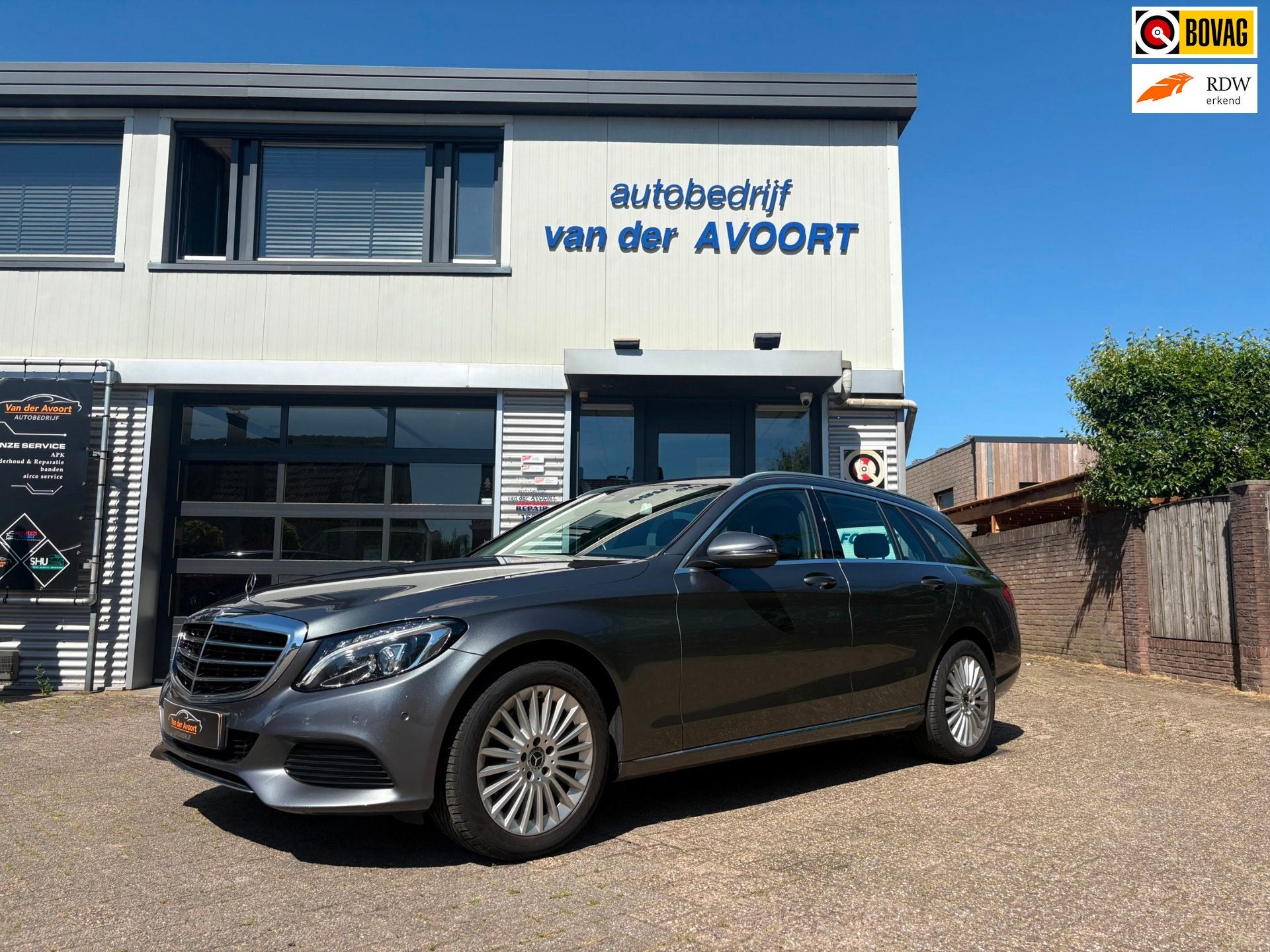 Mercedes-Benz C-klasse Estate 200 CDI AMG Exclusive uitvoeri, 4 cilinders, Diesel, 168 €/maand, Automatische klimaatregeling