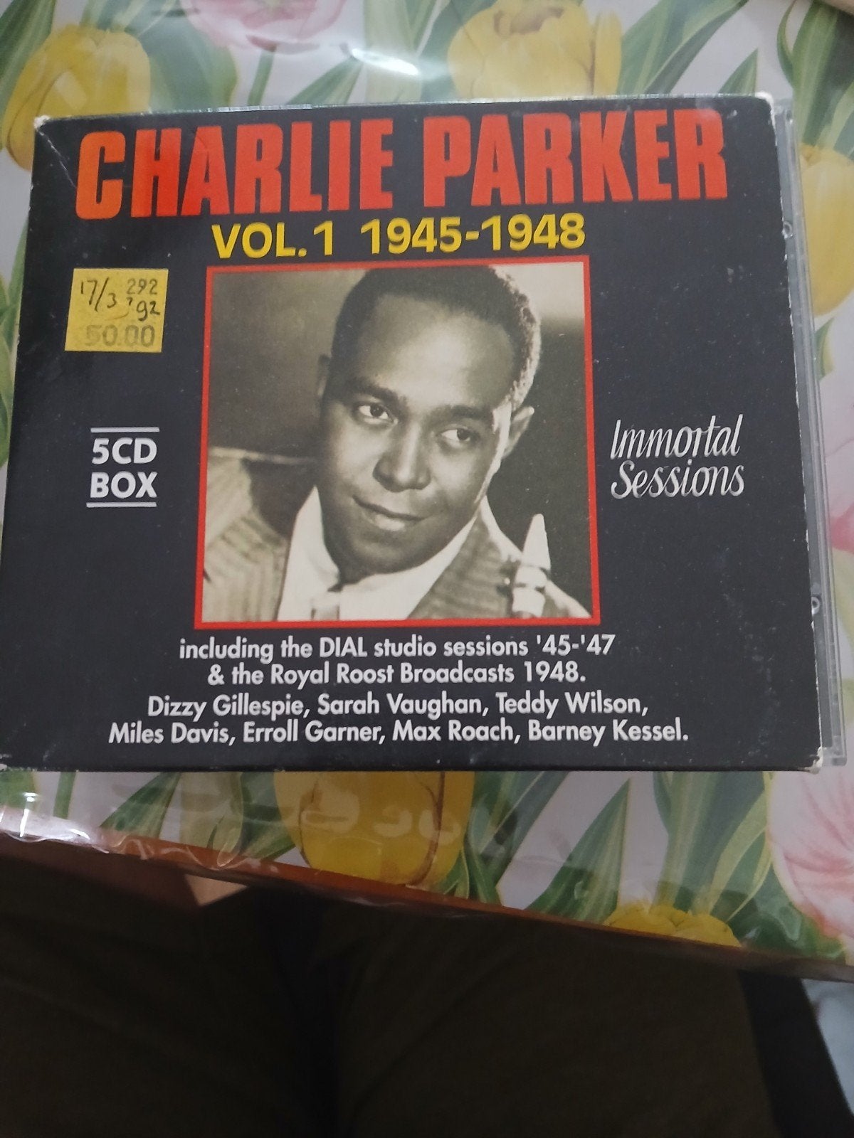 Charlie Parker Vol.1 1945-1948 Immortal Sessions 5CD Box, Ophalen of Verzenden, Gebruikt, Jazz, Boxset