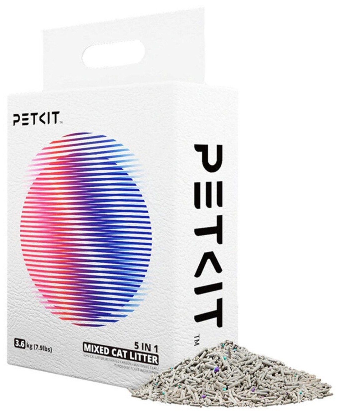 Petkit - 5 in 1 Mixed Cat Litter-Kattenbakvulling 2 zakken, Dieren en Toebehoren, Kattenbakken, Ophalen of Verzenden, Nieuw