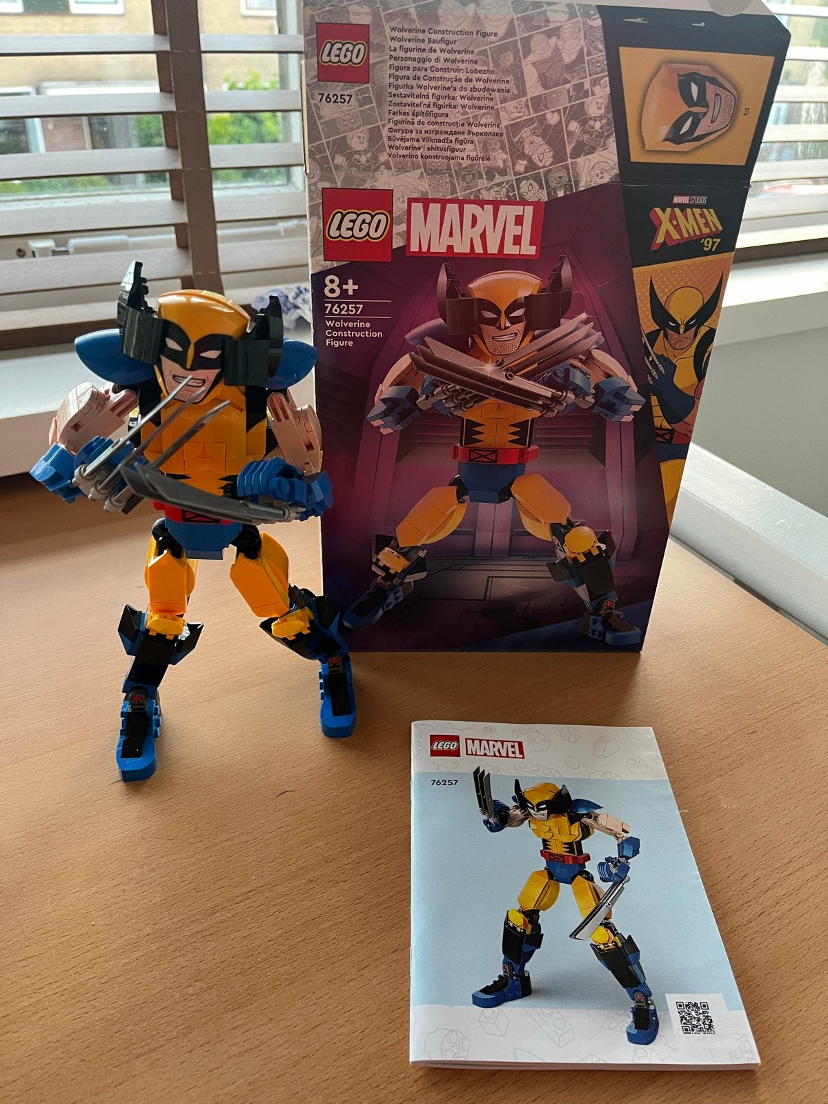 LEGO Marvel Wolverine Construction Figure 76257, Ophalen of Verzenden, Zo goed als nieuw, Complete set, Lego