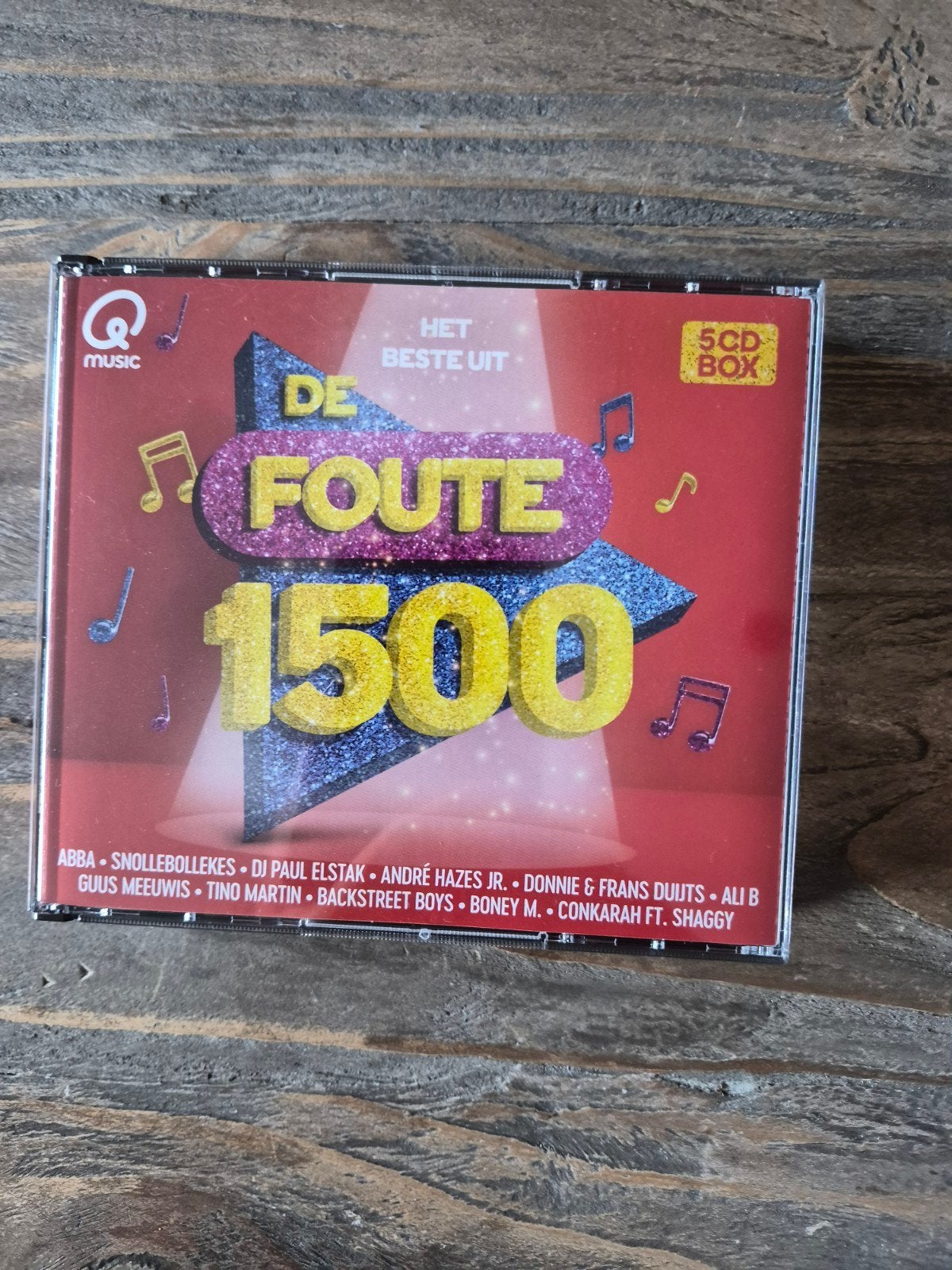 Cd de foute 1500 5 cds, Ophalen, Zo goed als nieuw