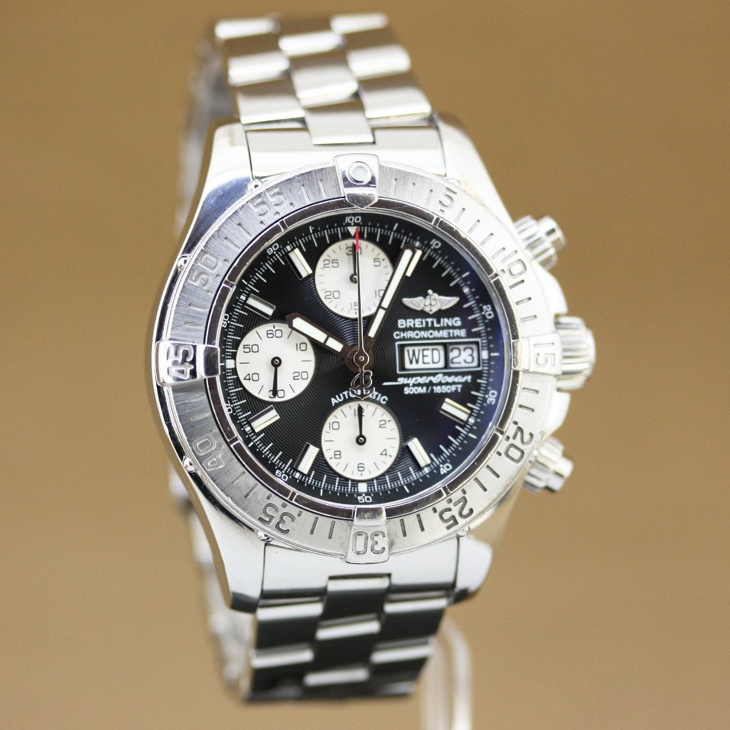 Breitling Superocean Chrono II A13340, Staal, Gebruikt, Staal, Breitling