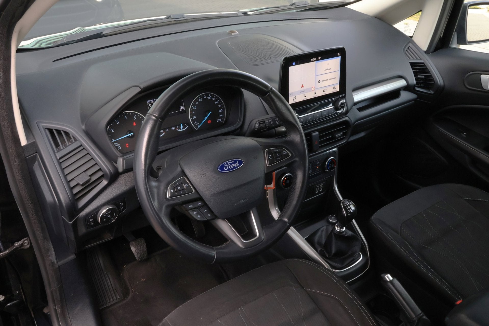 Ford EcoSport 1.0 EcoBoost | Trekhaak | STOERE UITSTRALING, Auto's, Voorwielaandrijving, 125 pk, Gebruikt, Euro 6