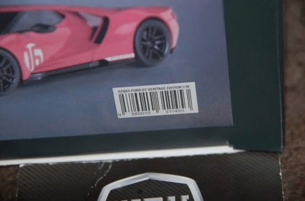 1:18 FORD GT HERITAGE edition GT883 GT spirit NEW IN BOX WRH, Verzenden, Nieuw, Auto, Overige merken