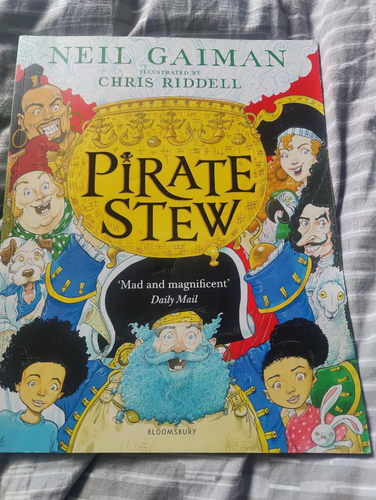 Pirate stew  Neil Gaiman, Boeken, Ophalen of Verzenden, Zo goed als nieuw, Neil Gaiman, Fictie algemeen