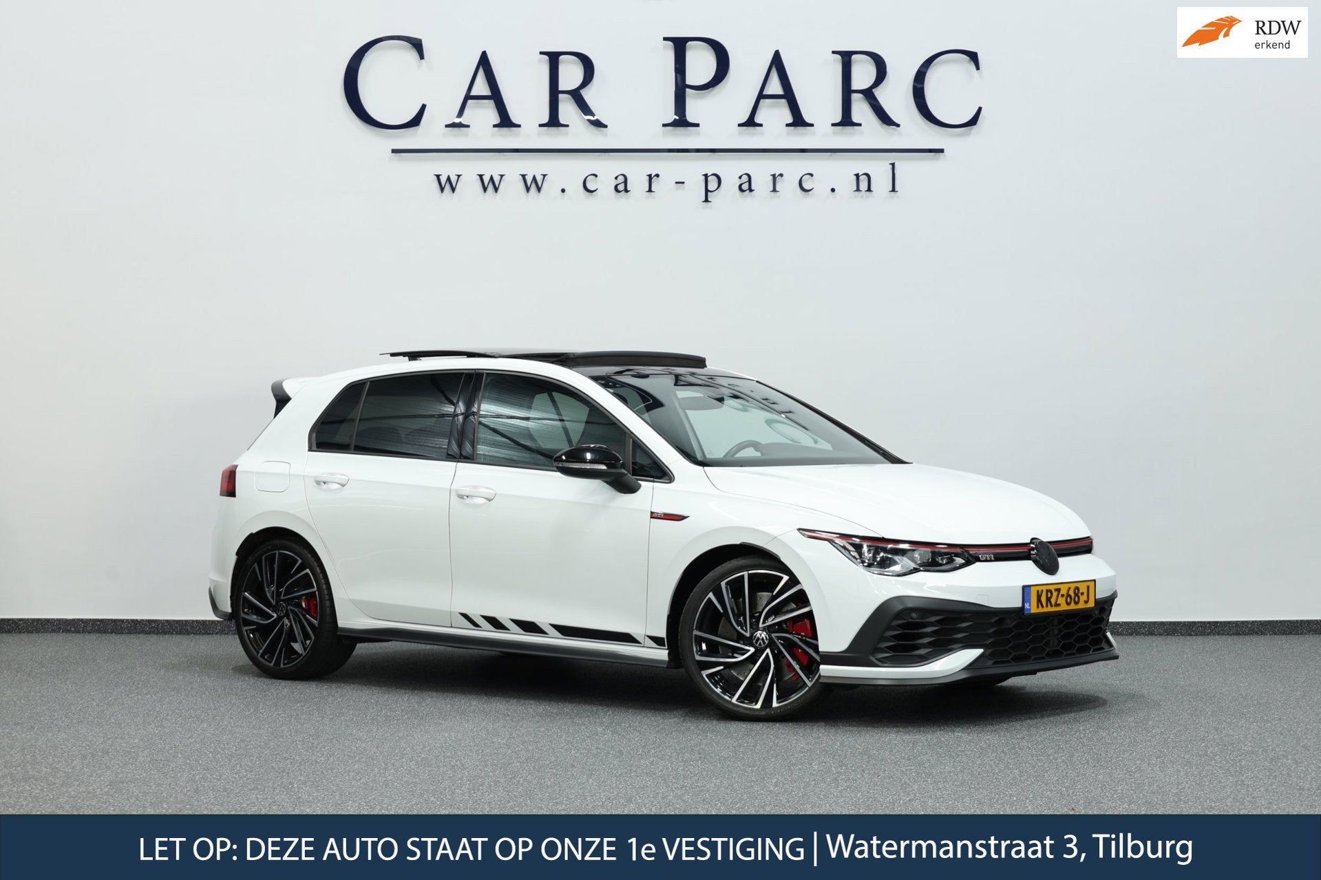 Volkswagen Golf 2.0 TSI GTI Clubsport 301+PK LED+IQ/PANO/HAL, Dealer onderhouden, Gebruikt, 4 cilinders, 1984 cc