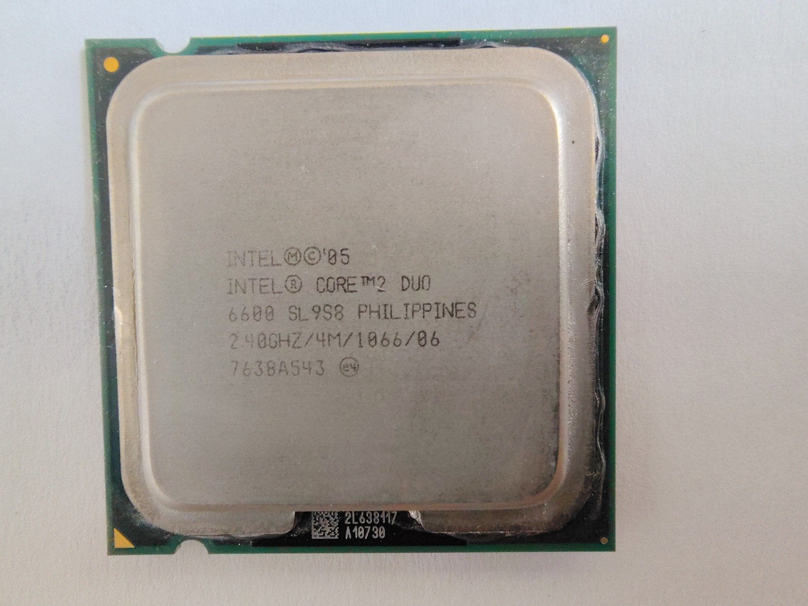Intel Core 2 Duo E6600 2.40GHz, Computers en Software, Gebruikt, Intel Core 2 Duo E6600, LGA 775, 2-core