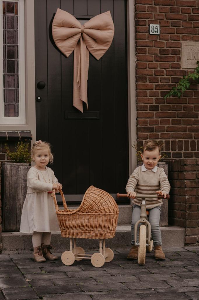 Rieten poppenwagentje, nieuw!, Ophalen of Verzenden, Nieuw, Babypop