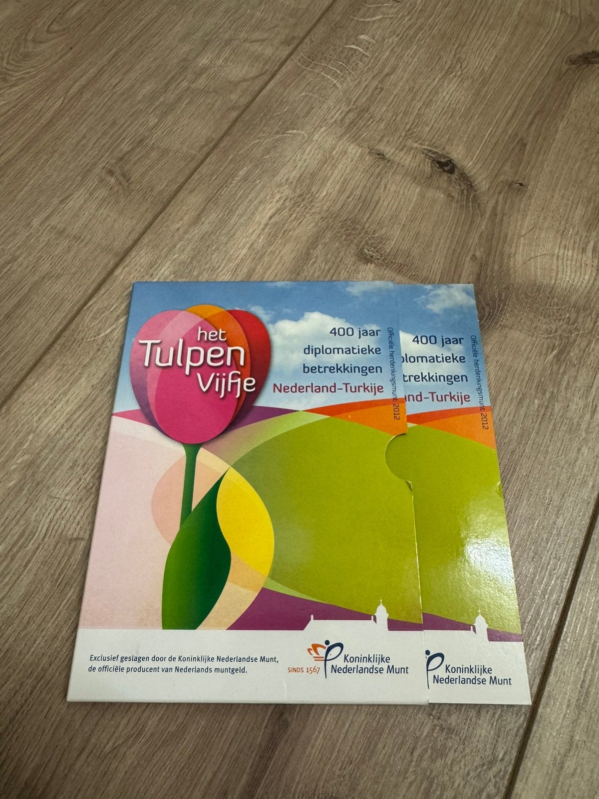 Tulpen vijfje proof, Postzegels en Munten, Koningin Beatrix, Zilver, Euro's, Ophalen of Verzenden