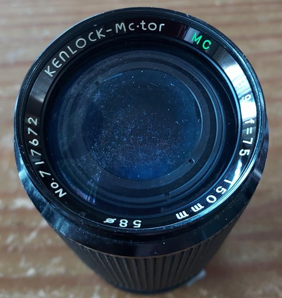 Kenlock MC-tor 75-150mm Olympus OM., Ophalen of Verzenden, Gebruikt, Telelens, Zoom