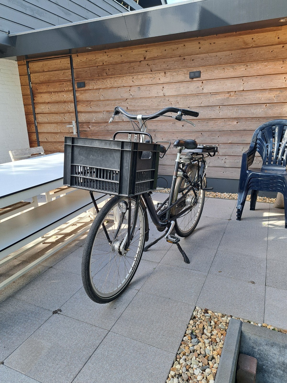 Batavus Mambo moeder fiets met kinderzitjes en krat, Fietsen en Brommers, Fietsen | Dames | Damesfietsen, Ophalen, Versnellingen