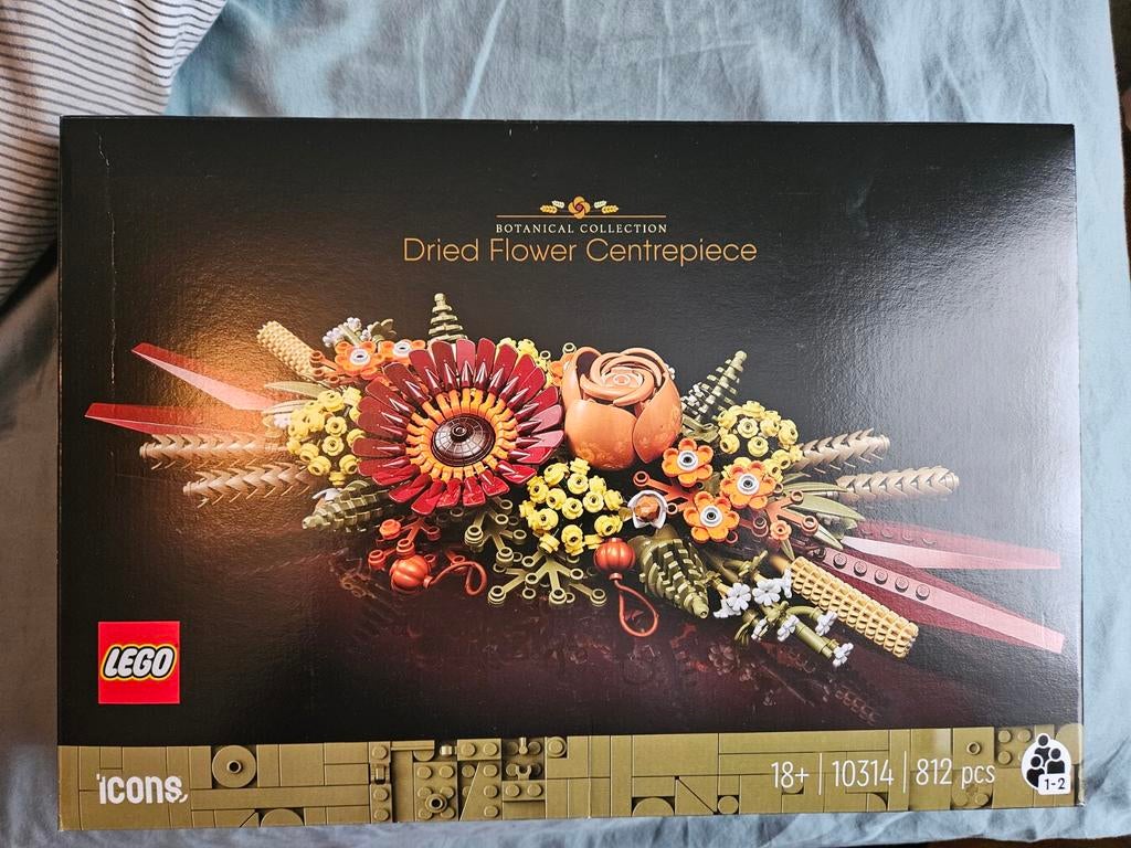 Lego 10314 Botanicals Gedroogde Bloemen Bloemstuk NIEUW, Kinderen en Baby's, Speelgoed | Duplo en Lego, Ophalen of Verzenden