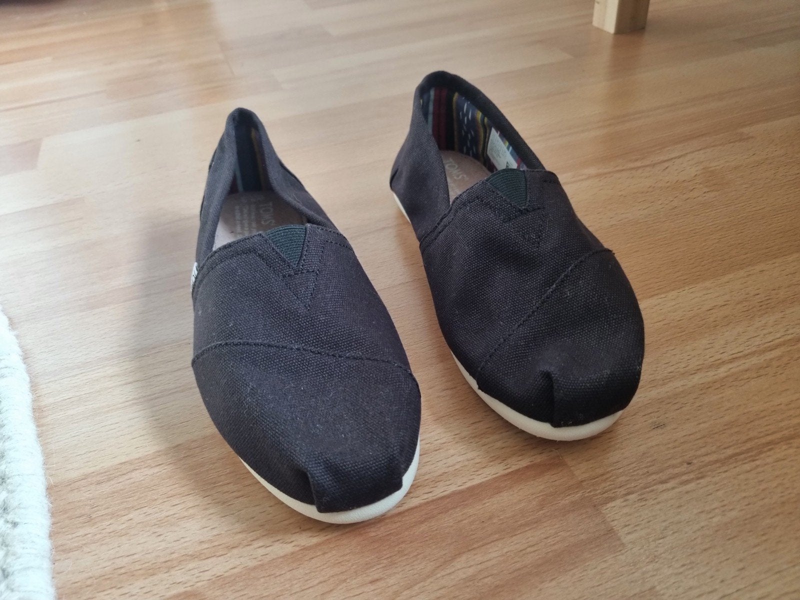 Toms Zomer Schoenen Dames Instappers maat 36, Zwart, Ophalen of Verzenden, Toms, Espadrilles of Moccasins