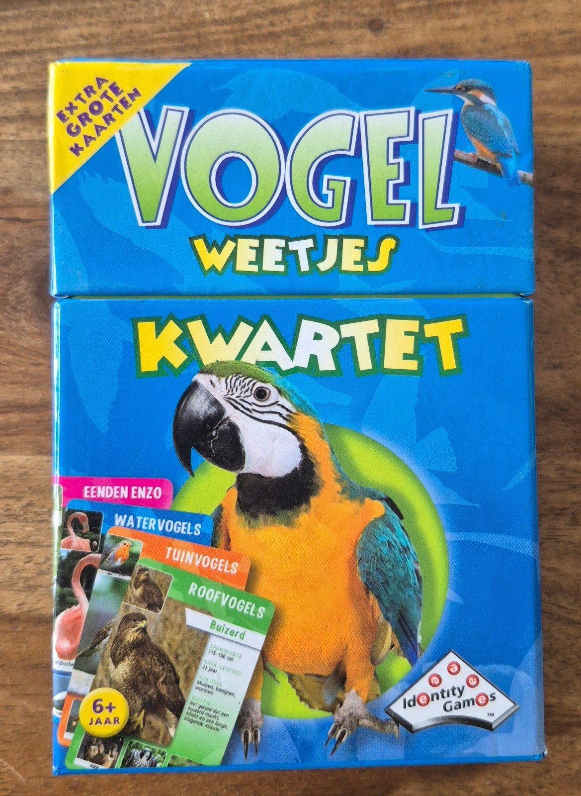 Vogel Weetjes Kwartet - Educatief Kaartspel, Ophalen, Gebruikt, Kwartet(ten)