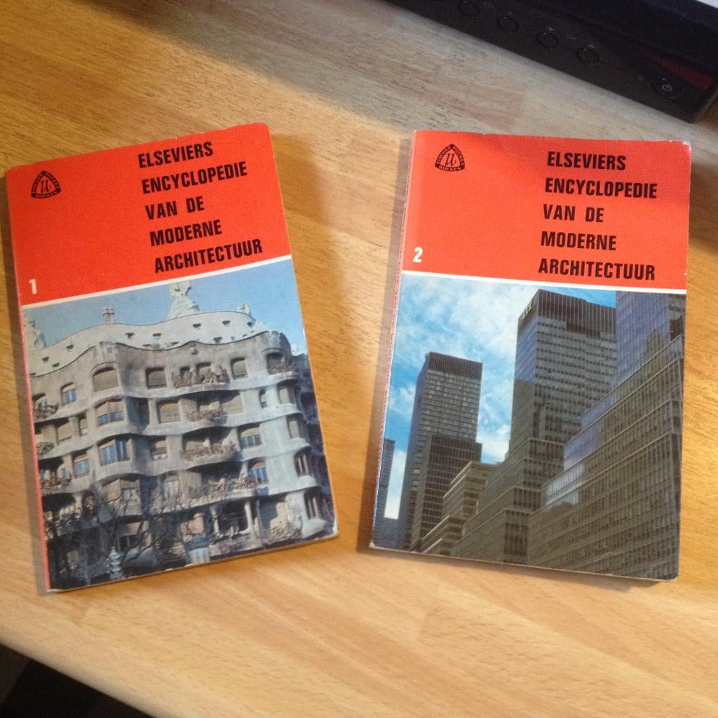 2 Boekjes moderne architectuur, Boeken, Ophalen, Gelezen, Architectuur algemeen