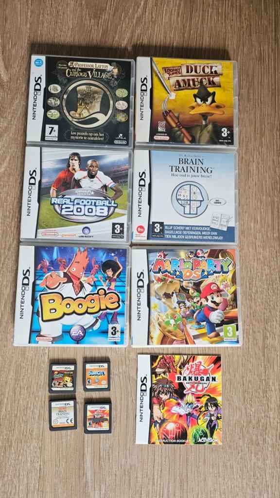 Nintendo DS Games, Puzzel en Educatief, 1 speler, Ophalen of Verzenden, Zo goed als nieuw