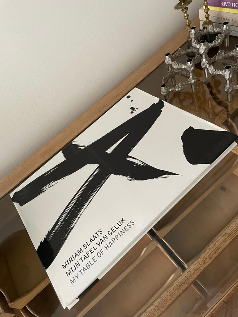 Miriam Slaats mijn tafel van geluk koffietafelboek boek, Ophalen of Verzenden