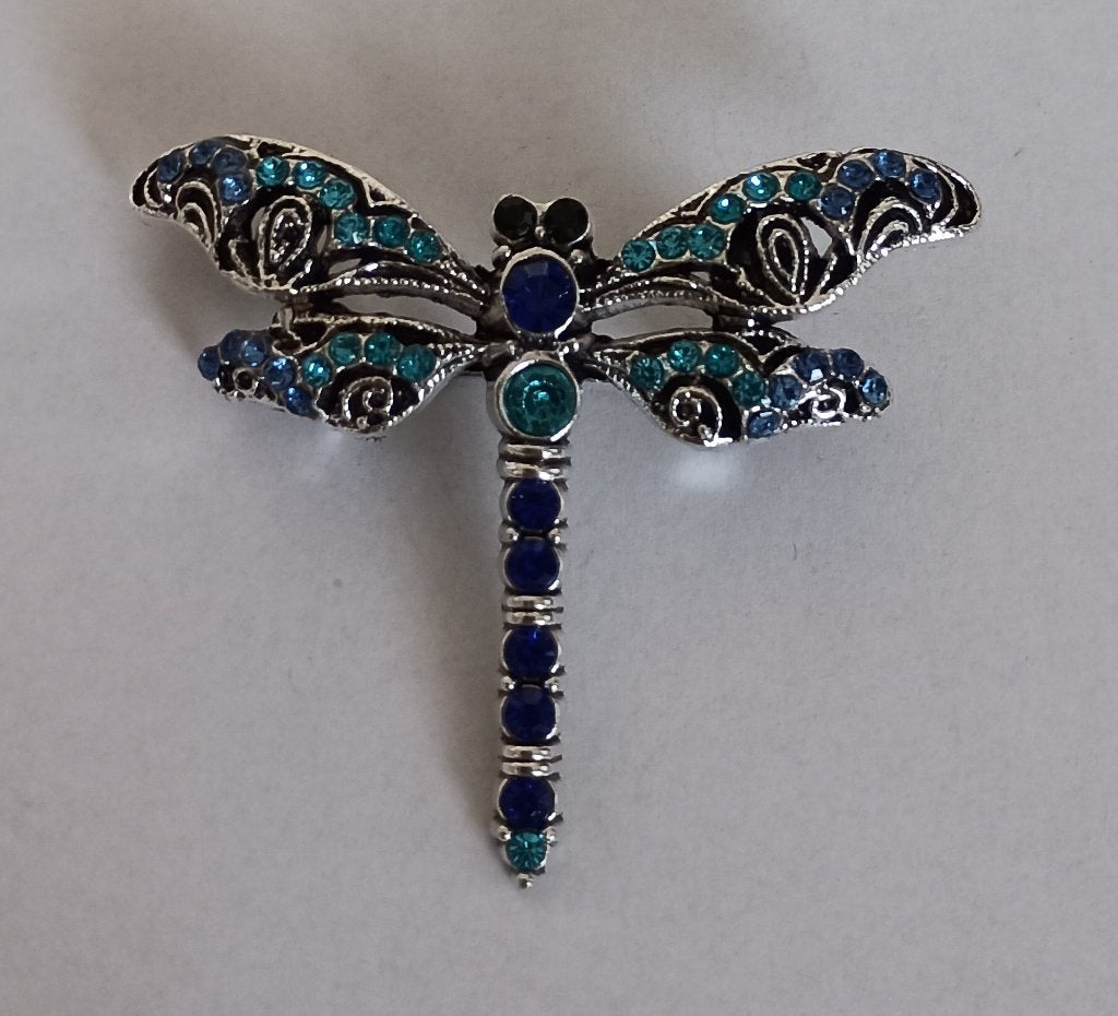 Libelle broche, Overige materialen, 4 tot 7 cm, Overige kleuren, Nieuw