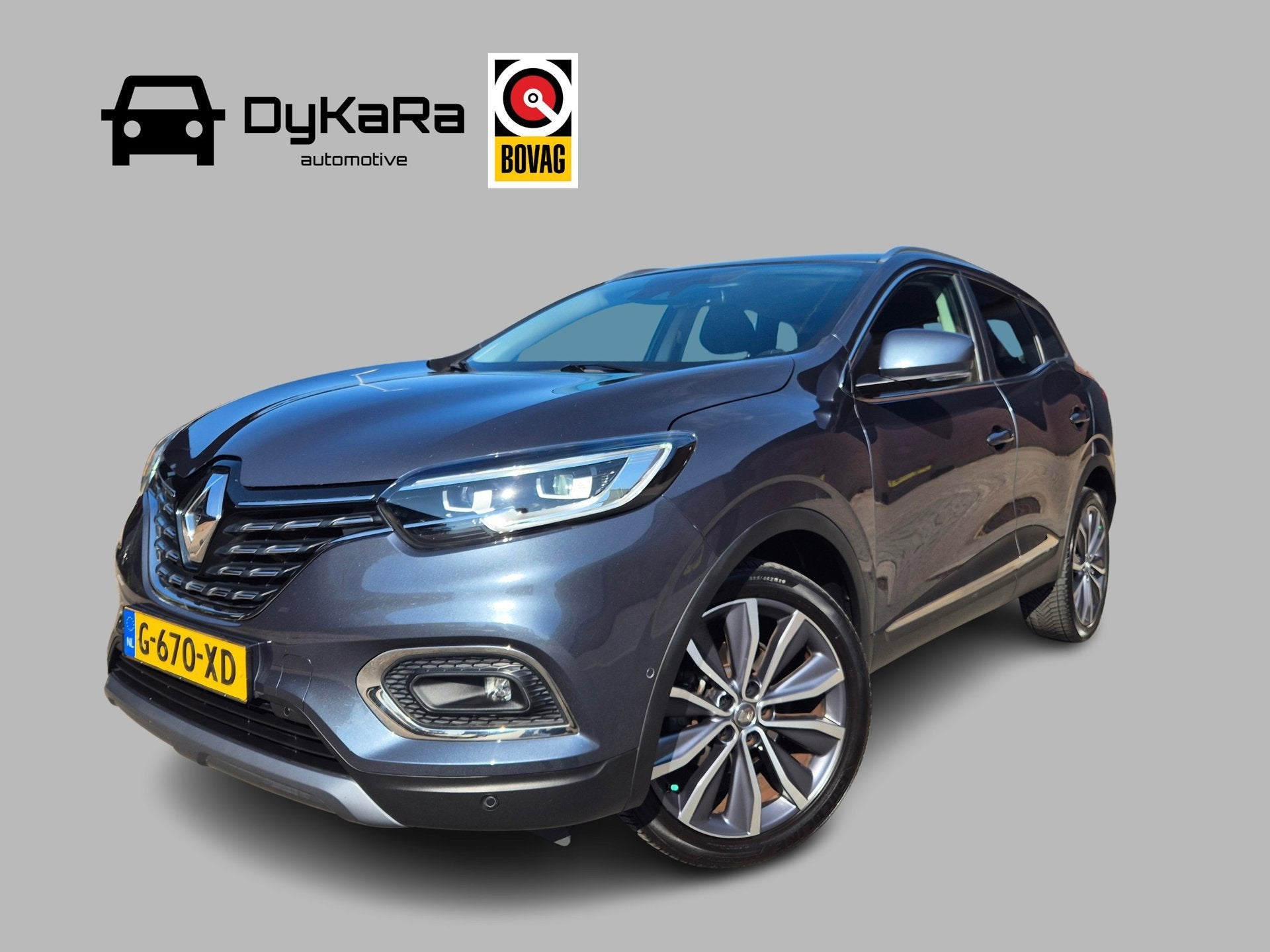 Renault Kadjar 1.3 TCe Intens Trekhaak, Leder, R-Link, Kadjar, Gebruikt, 4 cilinders, 700 kg