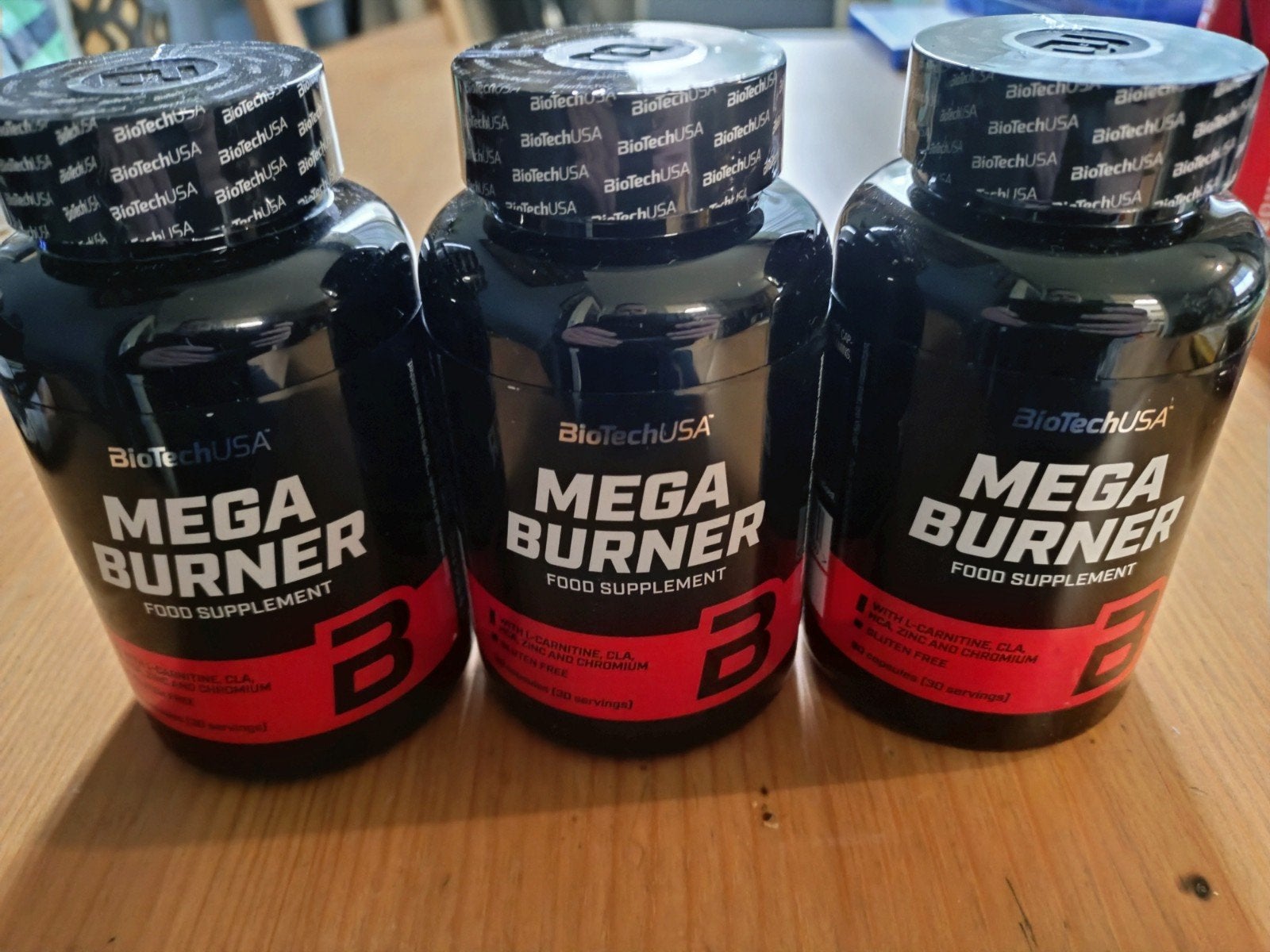 BiotechUSA Mega Burner Voedingssupplement (3 stuks), Ophalen of Verzenden, Nieuw, Poeder of Drank