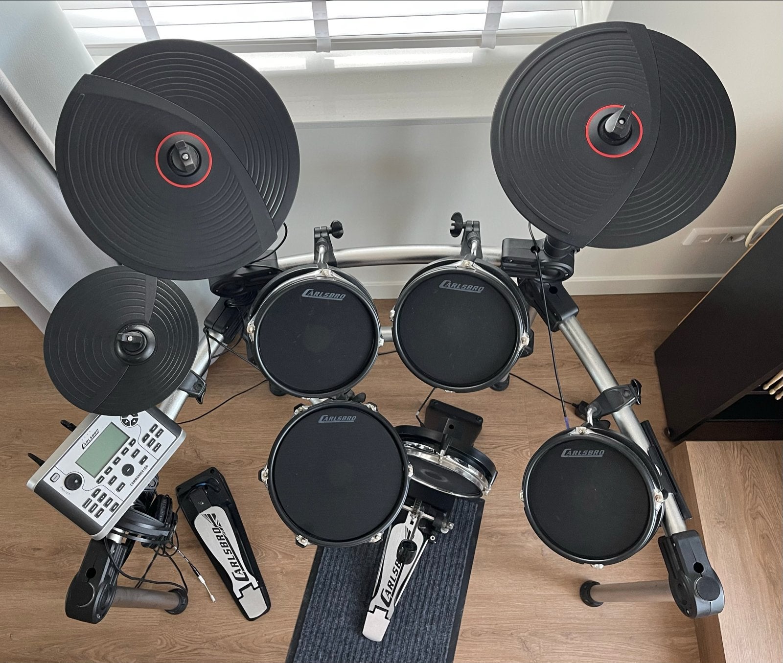 Carlsbro CSD500 Elektronisch Drumstel - Zo goed als nieuw, Ophalen, Zo goed als nieuw, Overige merken, Elektronisch