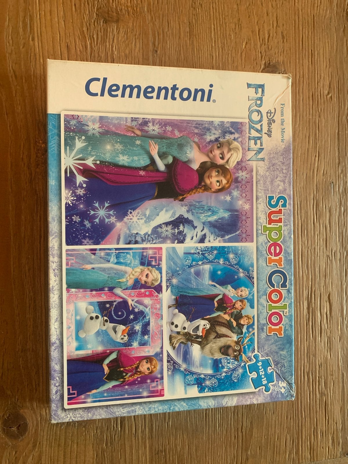 Clementoni Disney Frozen SuperColor Puzzel, Ophalen, Meer dan 50 stukjes, Gebruikt, 4 tot 6 jaar