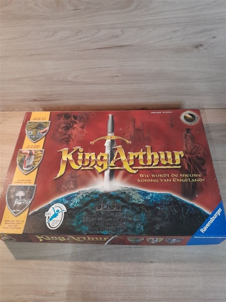 King Arthur - s6321, Hobby en Vrije tijd, Gezelschapsspellen | Bordspellen, Verzenden, Zo goed als nieuw