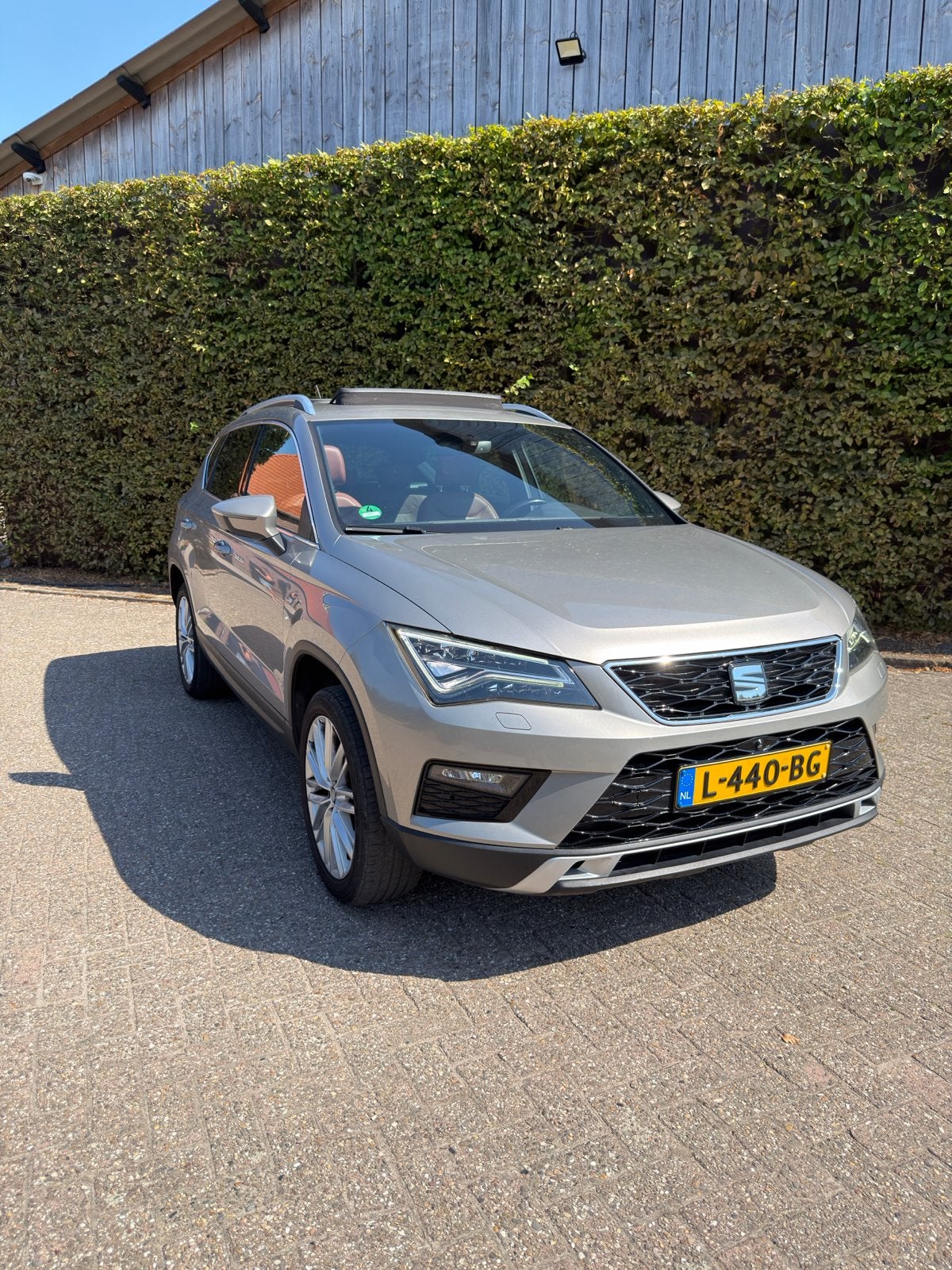Seat Ateca 1.4 TSI 110KW DSG 2017 Grijs, Auto's, Seat, Euro 6, 4 cilinders, 150 pk, Ateca
