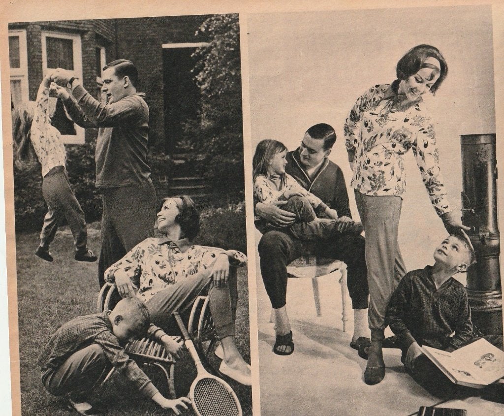 retro reclame 1962 Koala Neede kinder pyjama' s zomer winter, Verzenden, Overige typen