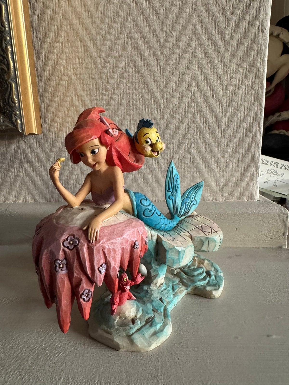 Disney Traditions Ariel Beeldje - Dromen onder de zee, Verzamelen, Ophalen, Pocahontas of Kl. Zeemeermin, Zo goed als nieuw, Beeldje of Figuurtje
