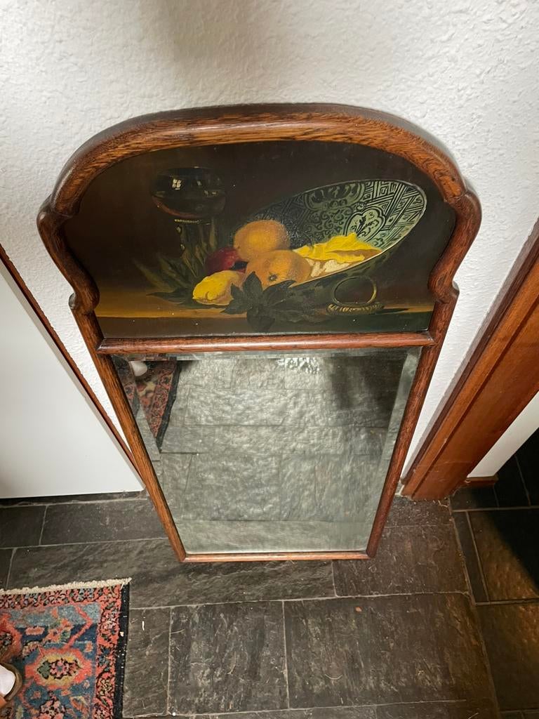 Soester Spiegel - handbeschilderd, Ophalen, Rechthoekig, Minder dan 50 cm