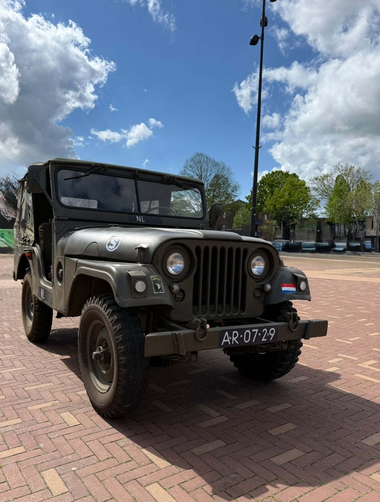 Nekaf M38a Jeep 1956, 74 pk, Cabriolet, 4 stoelen, Particulier