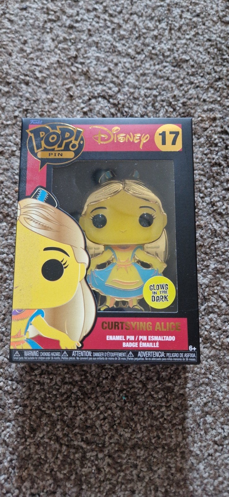 Funko pin Alice in Wonderland, Ophalen of Verzenden, Zo goed als nieuw