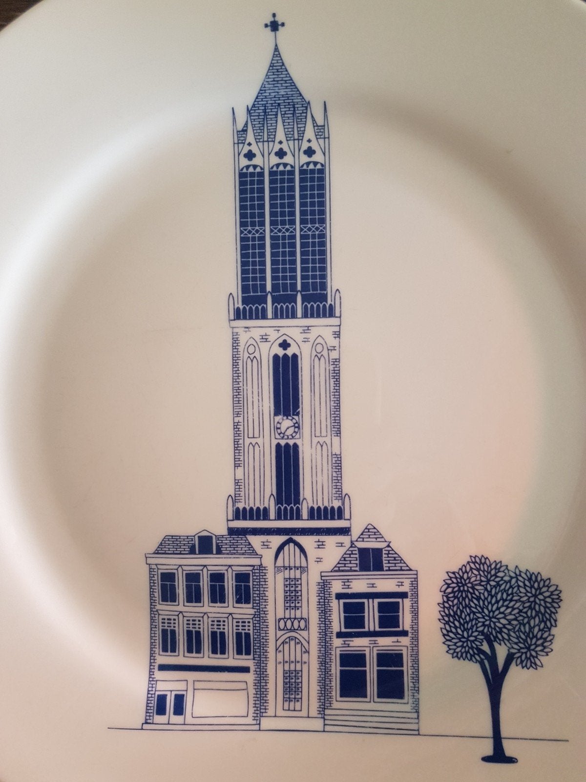 Domtoren dinerborden, Ophalen, Porselein, Overige stijlen, Bord(en)