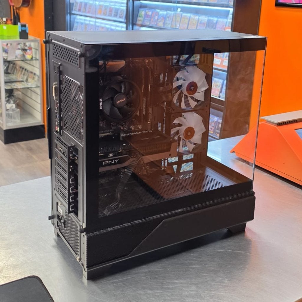Gaming PC Ryzen 5 5600 RTX 3060 Ti 16GB 512GB SSD, Computers en Software, Desktop Pc's, MSI, Zo goed als nieuw, Support@msi.com