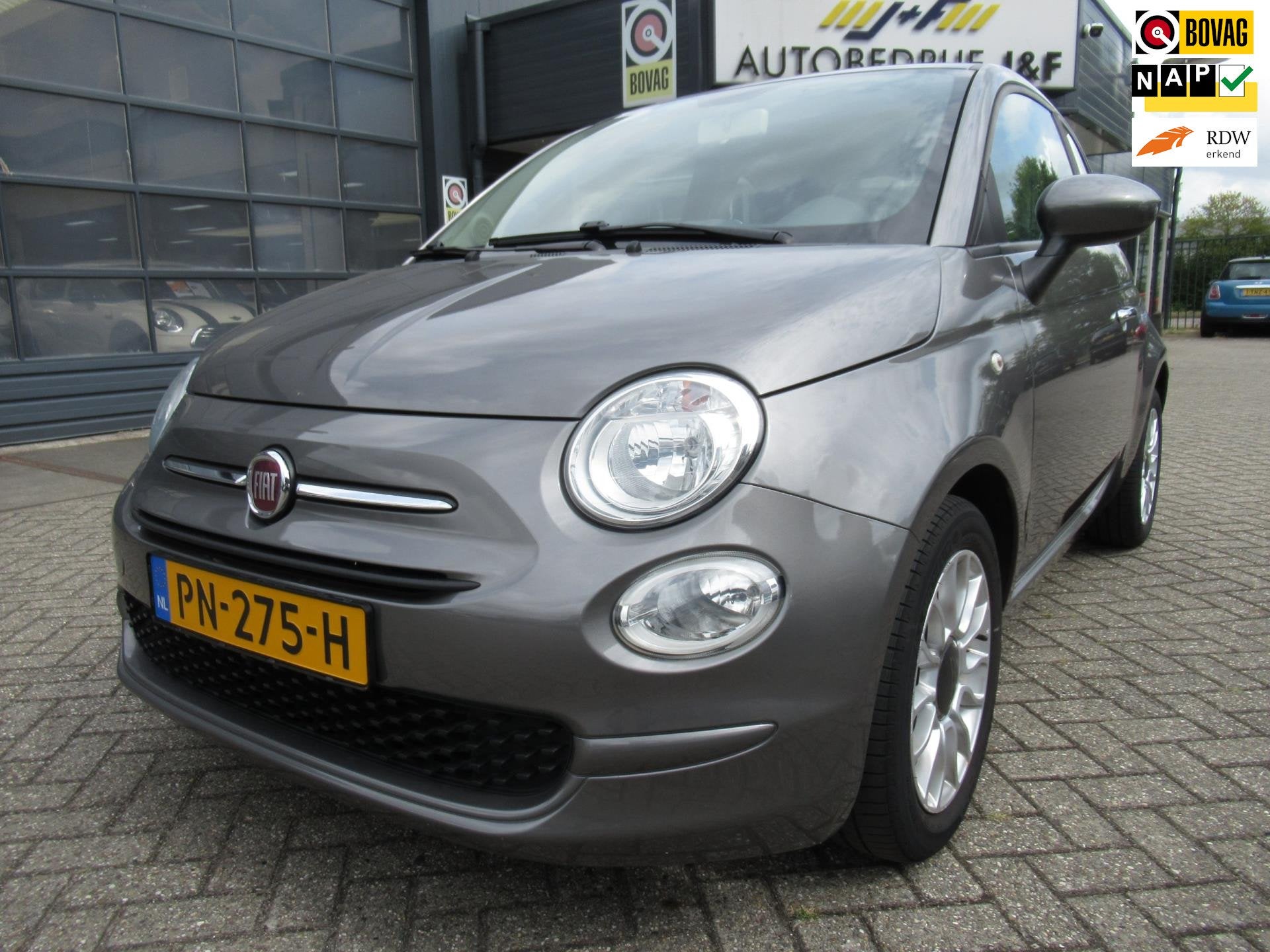 Fiat 500 1.0 TwinAir Pop / Airco / Cruise Control / Lichtmet, Auto's, Voorwielaandrijving, Stof, Gebruikt, 840 kg