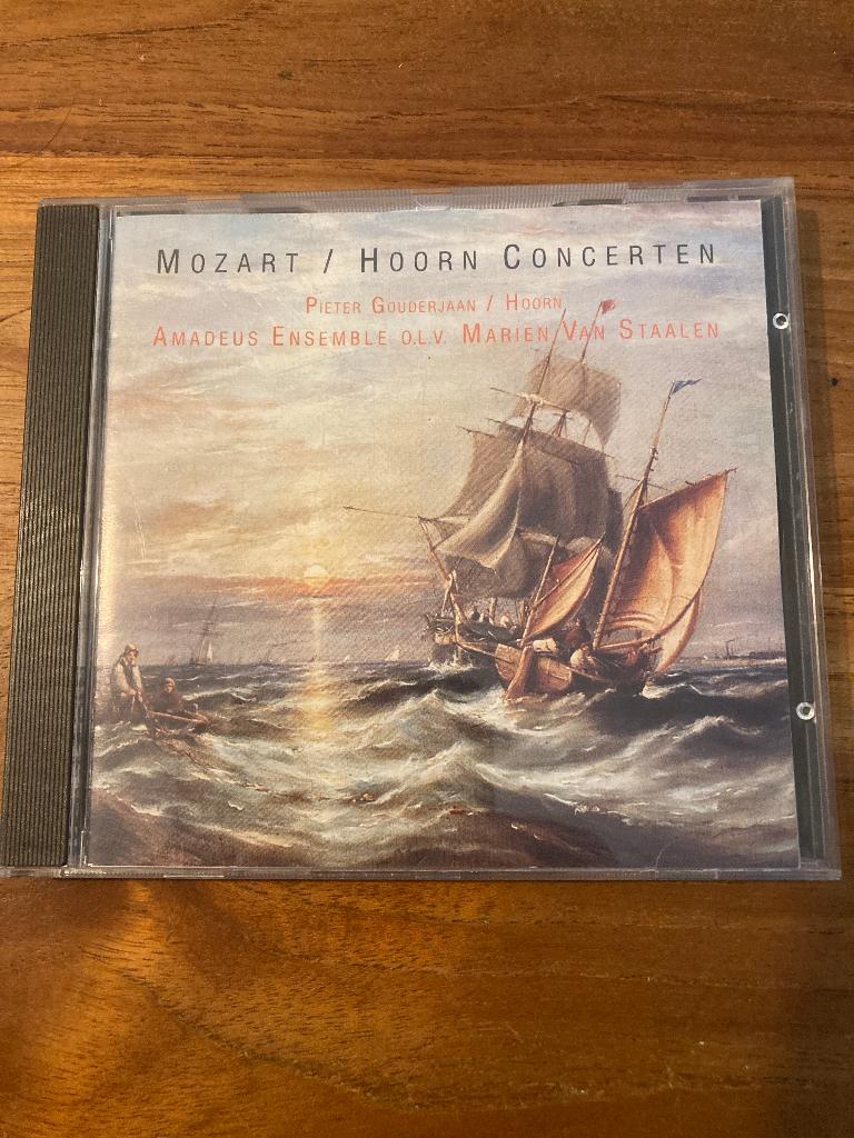 Mozart - Hoorn concerten / Pieter Gouderjaan / Amadeus Ensem, Cd's en Dvd's, Cd's | Klassiek, Zo goed als nieuw, Orkest of Ballet