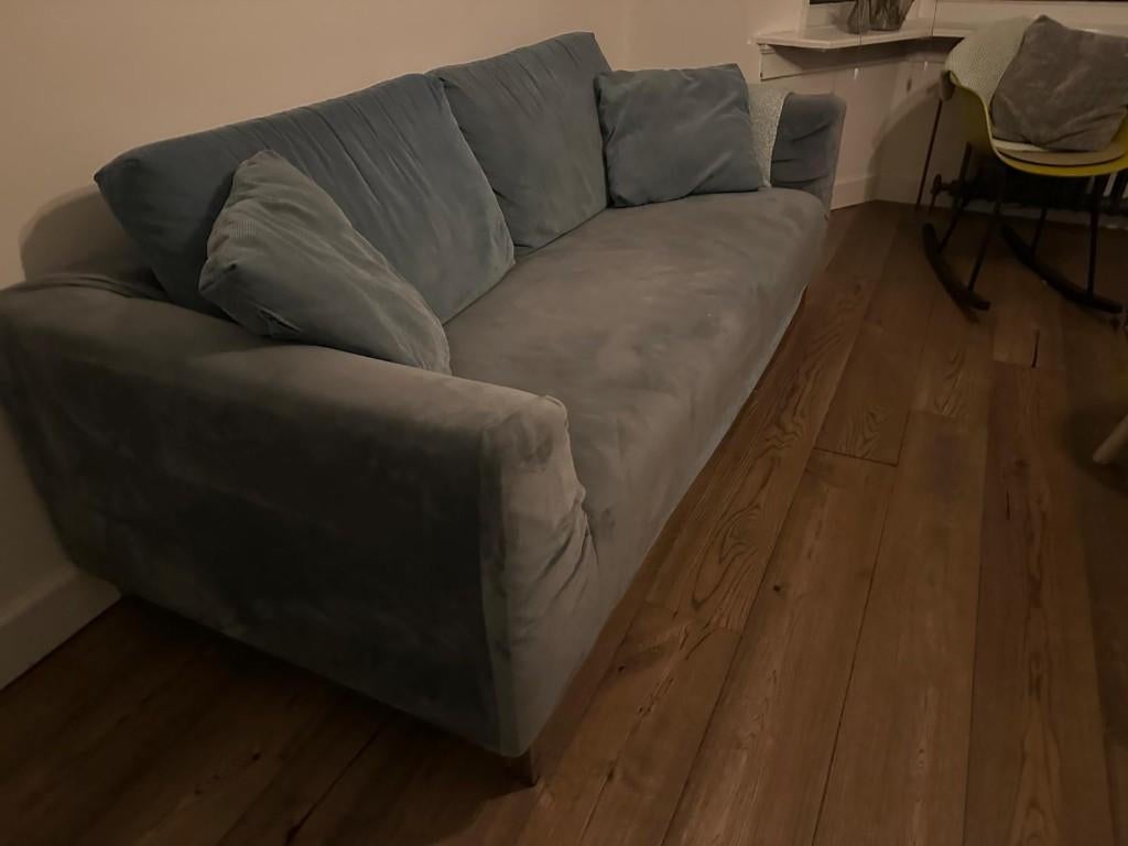 bank merk Zuiver, Huis en Inrichting, Banken | Bankstellen, Gebruikt, 150 tot 200 cm, Driepersoons, 75 tot 100 cm