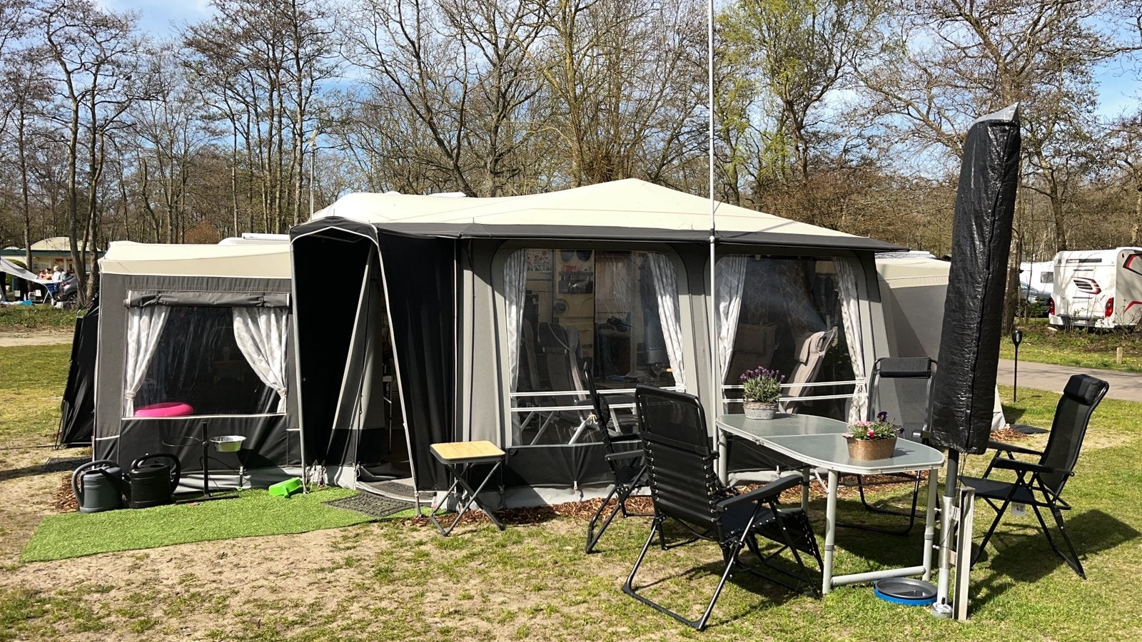 Chateau cantara 450 met Isabella Penta tent, Ophalen, Gebruikt, Isabella