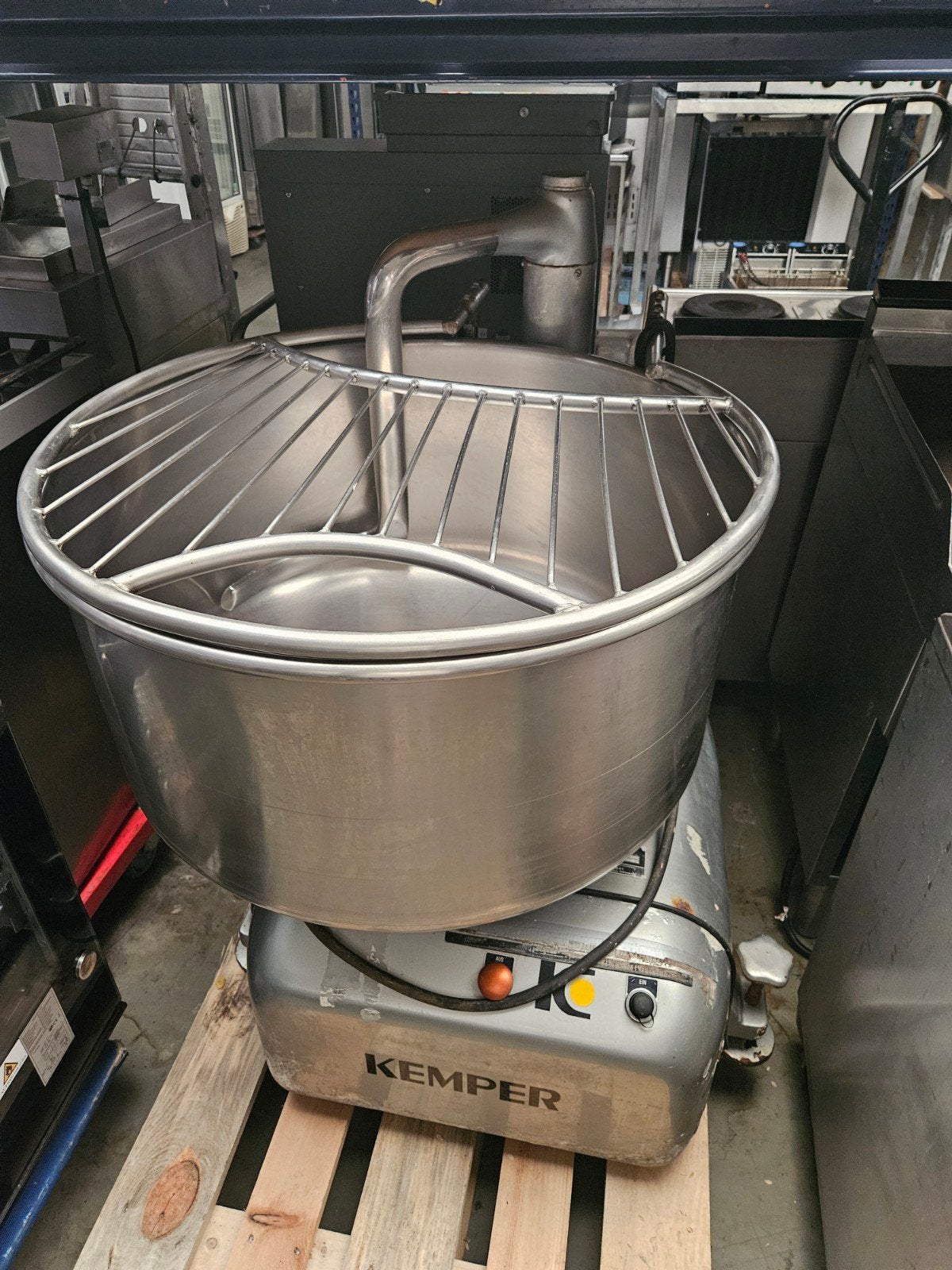 Kemper menger 125 liter 380V, Ophalen of Verzenden