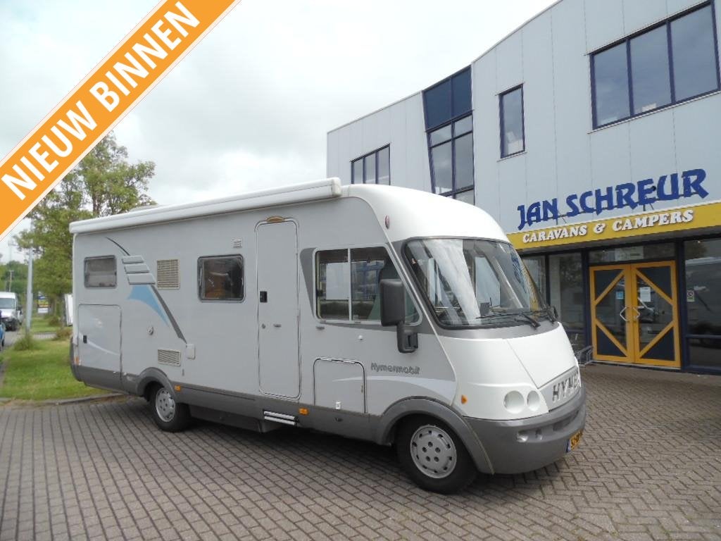 Hymer B klasse 644 G Zeer Mooie Familie Camper, Chemisch toilet, 6 tot 7 meter, Bedrijf, Hymer
