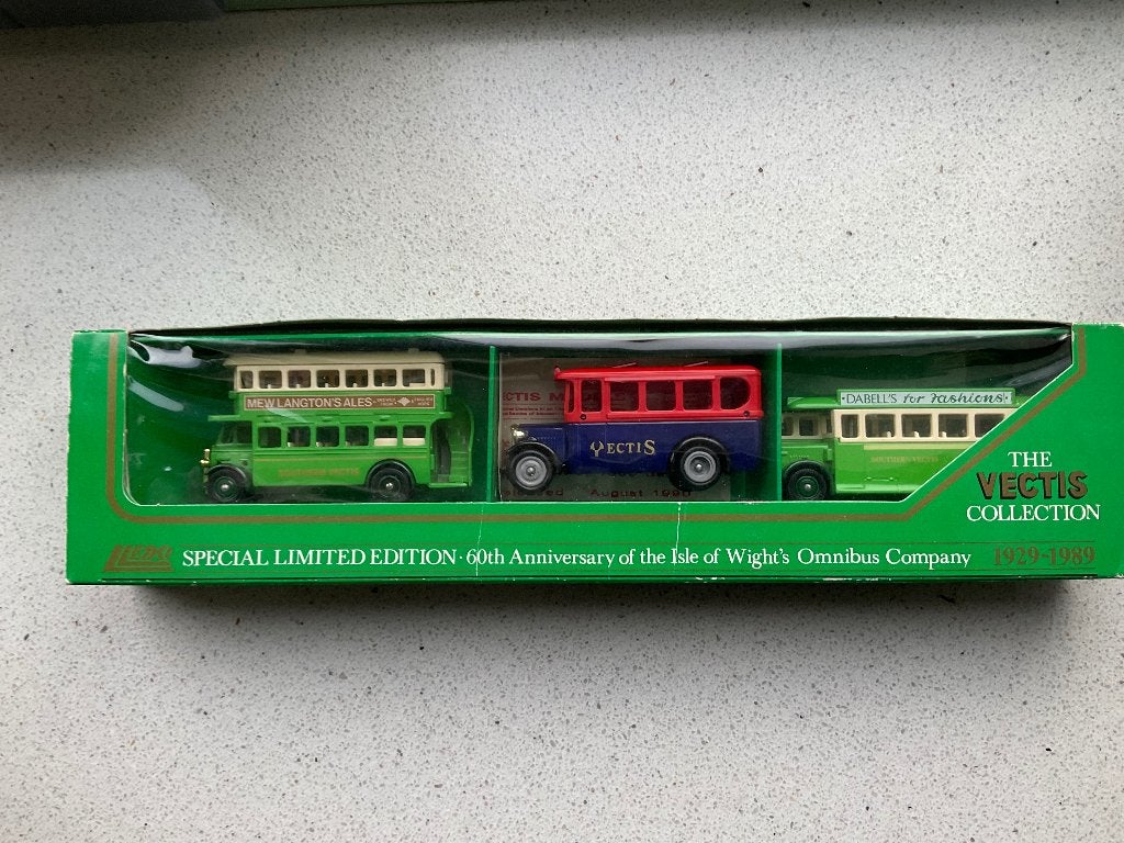 Lledo The Vectis Collection set van 3 busjes mint/box/cert., Verzenden, Zo goed als nieuw, Bus of Vrachtwagen, Overige merken