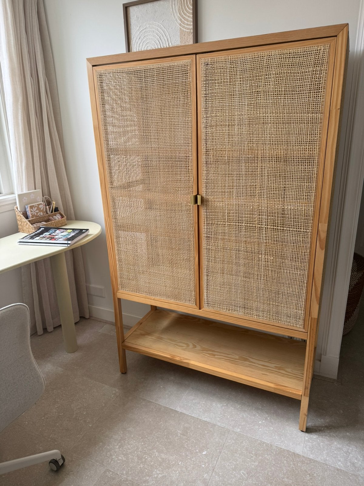 Webbing kast met 4 planken - 100x40x165 cm, Ophalen, Gebruikt