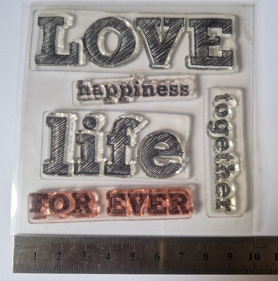 Clear Stamps, Ophalen of Verzenden, Zo goed als nieuw, Clearstamp