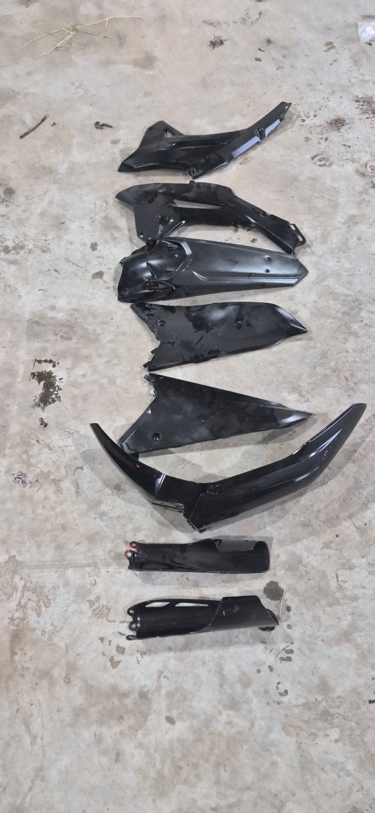 honda crf 2021-2023 250/450 kappenset, Ophalen of Verzenden, Gebruikt
