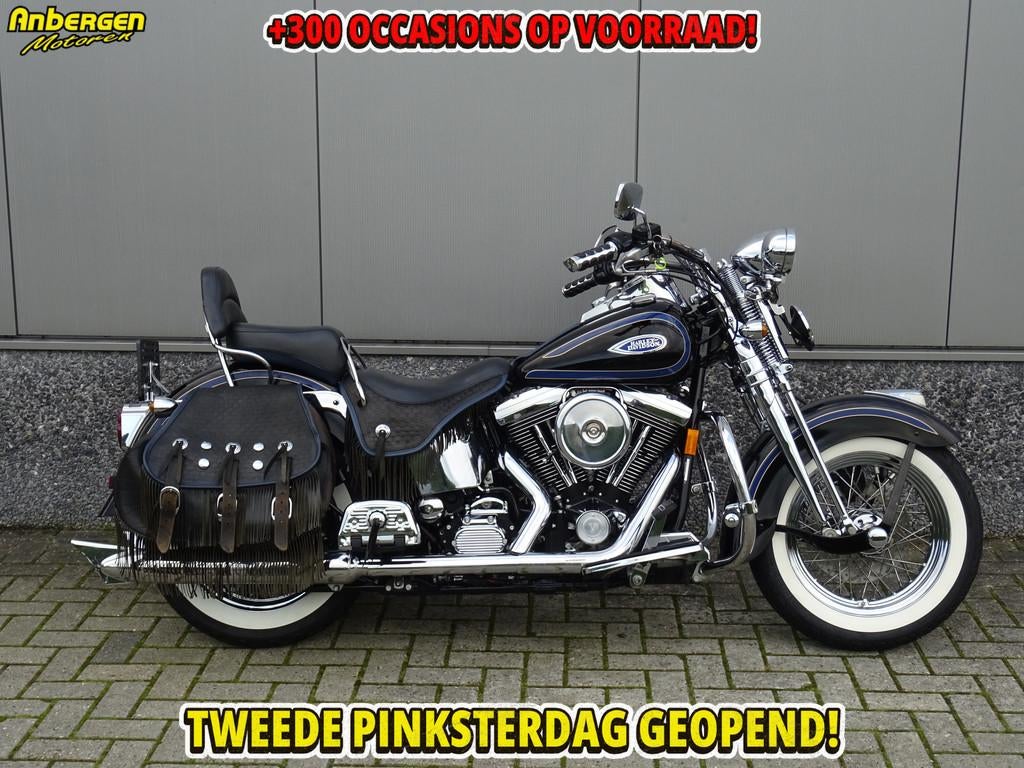Harley-Davidson FLSTS HERITAGE SPRINGER (bj 1998), Motoren, 1340 cc, Chopper, Bedrijf